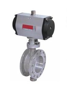 GB/T3037-94 船用不銹鋼氣動法蘭蝶閥