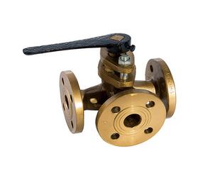 CBM1080-81 船用法蘭青銅填料旋塞T、L型