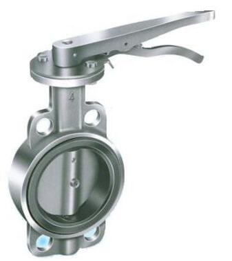 D71X-16P不銹鋼對夾式手柄蝶閥